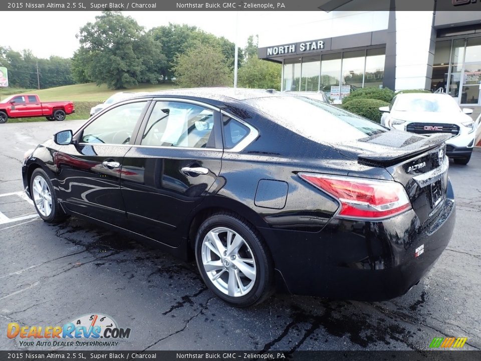 2015 Nissan Altima 2.5 SL Super Black / Charcoal Photo #11