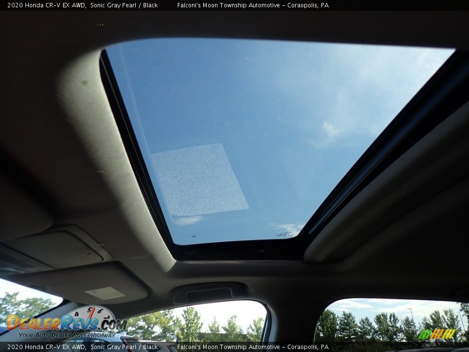 2020 Honda CR-V EX AWD Sonic Gray Pearl / Black Photo #13