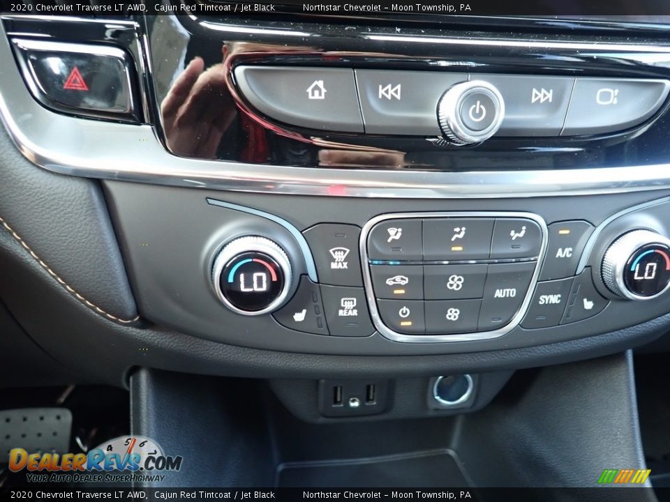 2020 Chevrolet Traverse LT AWD Cajun Red Tintcoat / Jet Black Photo #18