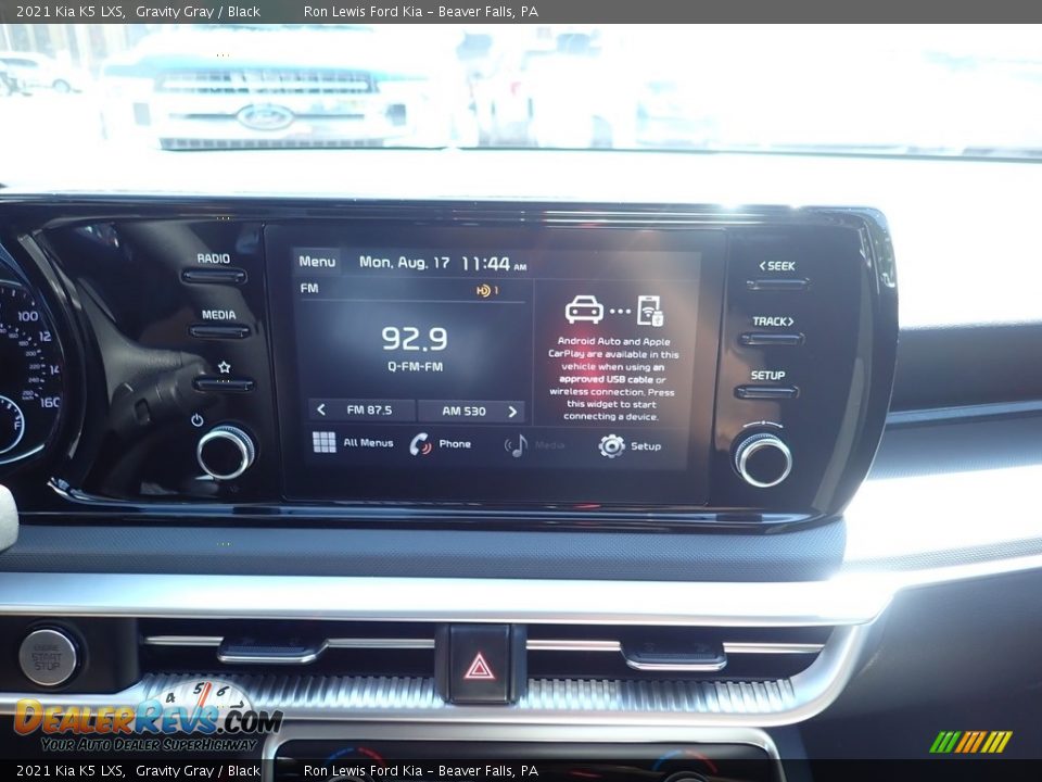 2021 Kia K5 LXS Gravity Gray / Black Photo #16