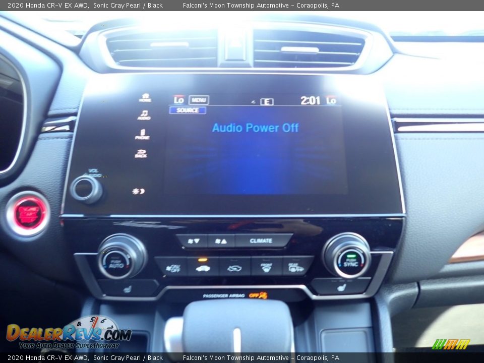 2020 Honda CR-V EX AWD Sonic Gray Pearl / Black Photo #14
