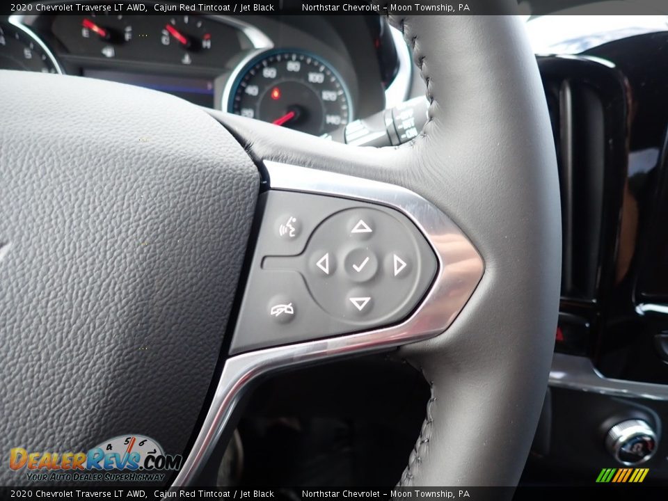 2020 Chevrolet Traverse LT AWD Cajun Red Tintcoat / Jet Black Photo #19