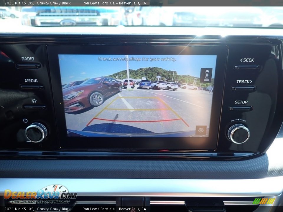 2021 Kia K5 LXS Gravity Gray / Black Photo #17