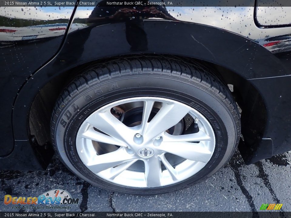 2015 Nissan Altima 2.5 SL Super Black / Charcoal Photo #13