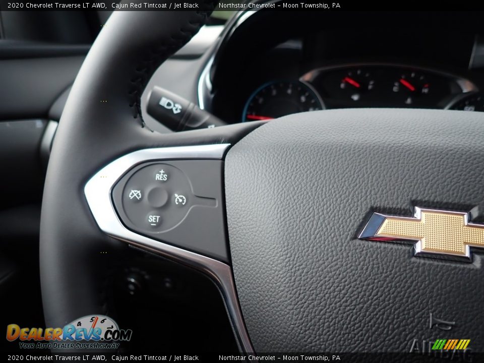 2020 Chevrolet Traverse LT AWD Cajun Red Tintcoat / Jet Black Photo #20