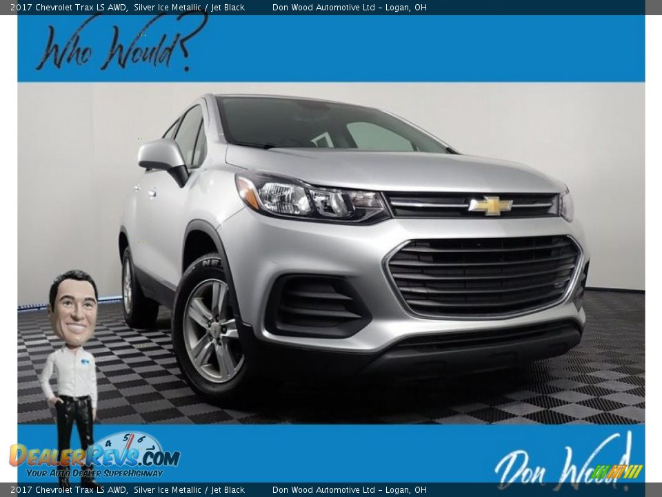 2017 Chevrolet Trax LS AWD Silver Ice Metallic / Jet Black Photo #1