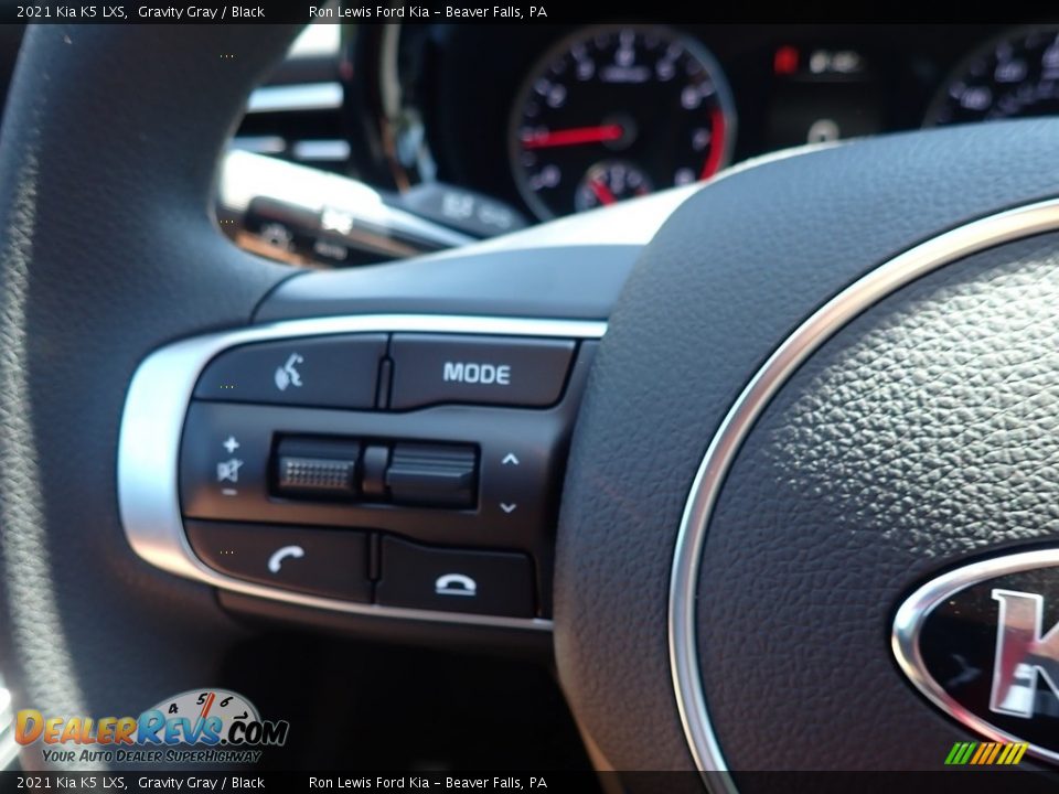 2021 Kia K5 LXS Gravity Gray / Black Photo #19