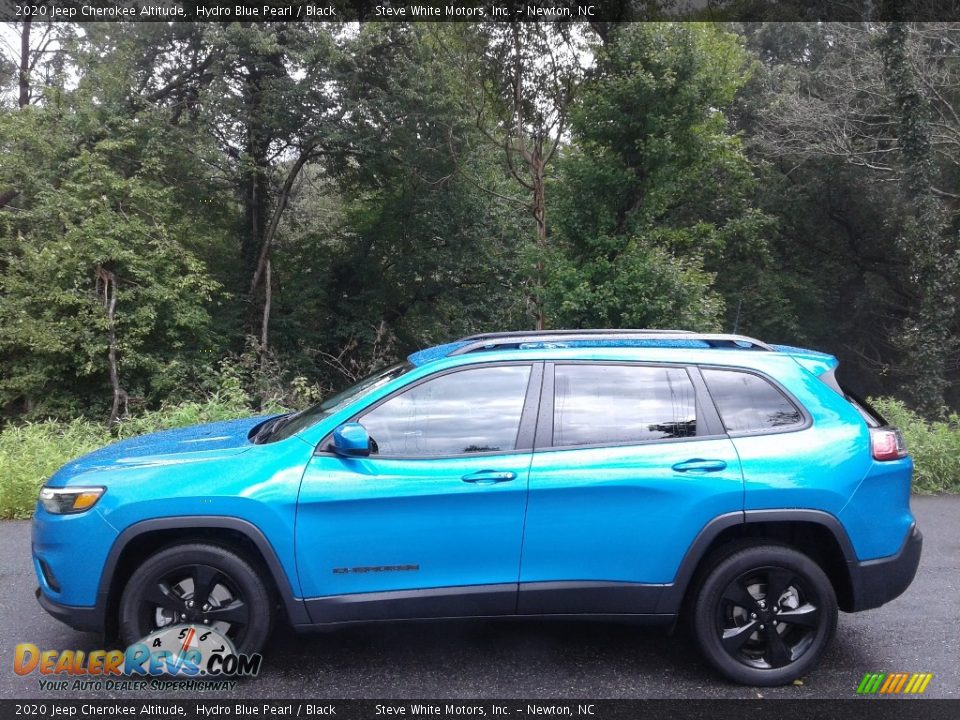 2020 Jeep Cherokee Altitude Hydro Blue Pearl / Black Photo #1