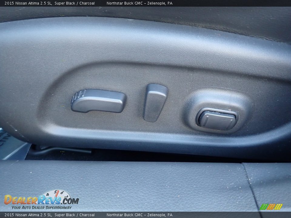 2015 Nissan Altima 2.5 SL Super Black / Charcoal Photo #15