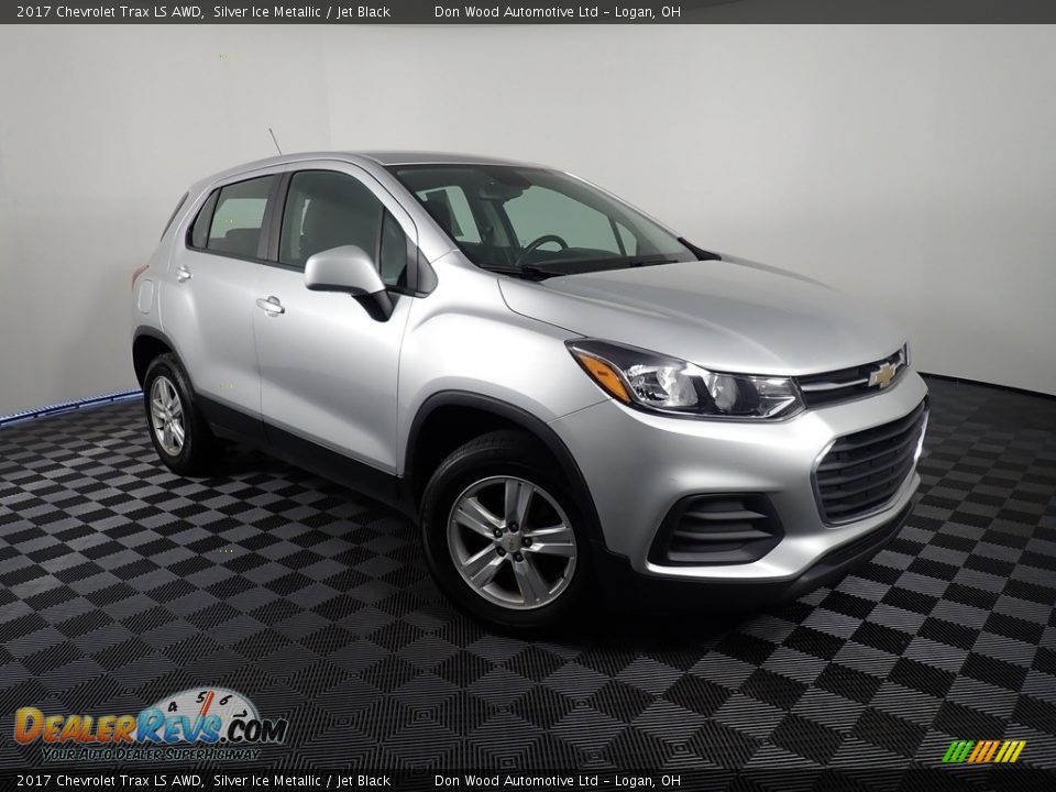 2017 Chevrolet Trax LS AWD Silver Ice Metallic / Jet Black Photo #3