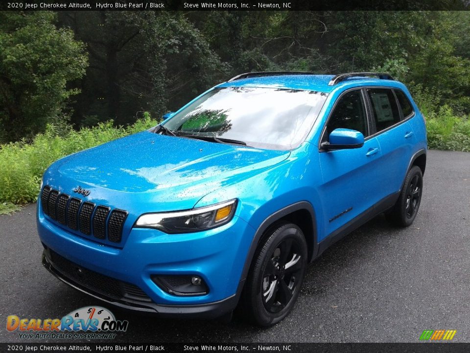 2020 Jeep Cherokee Altitude Hydro Blue Pearl / Black Photo #2