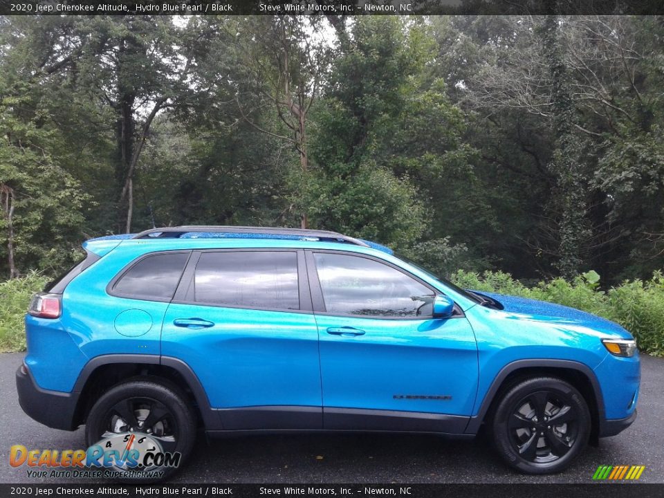2020 Jeep Cherokee Altitude Hydro Blue Pearl / Black Photo #5