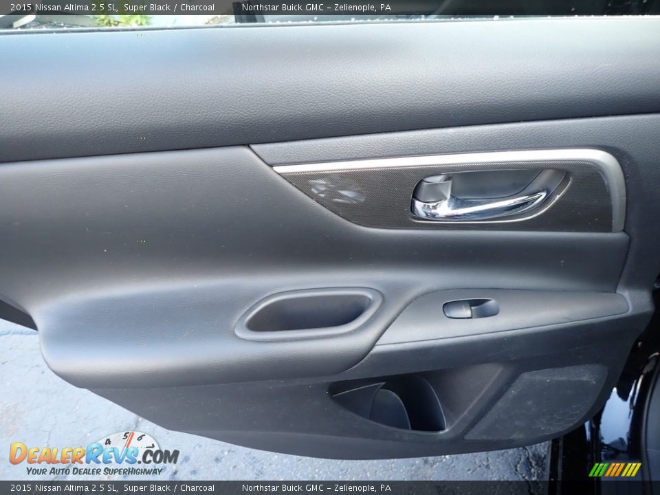 2015 Nissan Altima 2.5 SL Super Black / Charcoal Photo #21