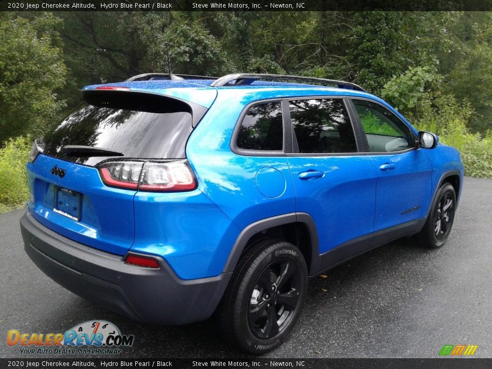 2020 Jeep Cherokee Altitude Hydro Blue Pearl / Black Photo #6