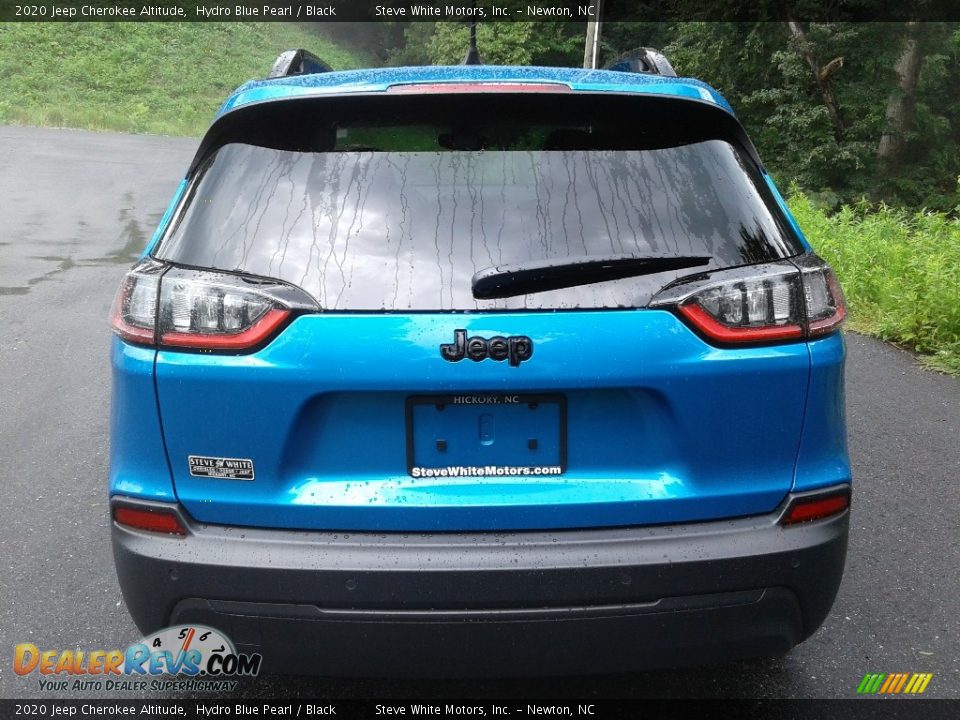 2020 Jeep Cherokee Altitude Hydro Blue Pearl / Black Photo #7