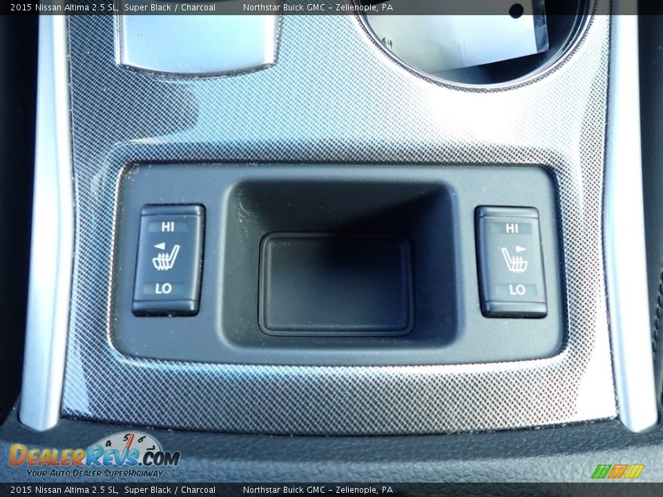 2015 Nissan Altima 2.5 SL Super Black / Charcoal Photo #23