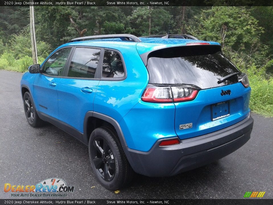 2020 Jeep Cherokee Altitude Hydro Blue Pearl / Black Photo #8