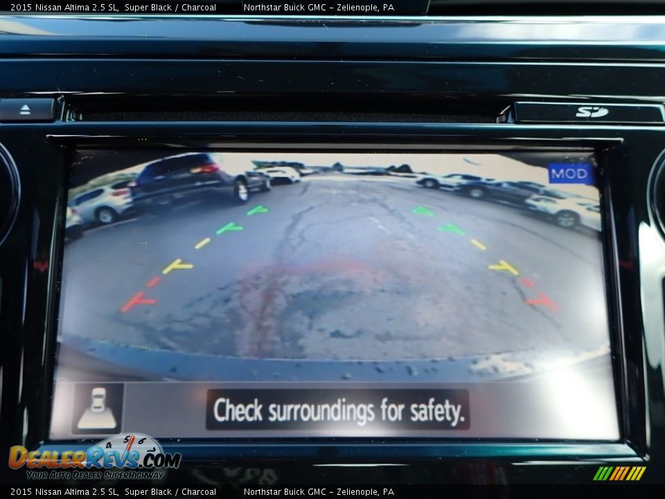 2015 Nissan Altima 2.5 SL Super Black / Charcoal Photo #27