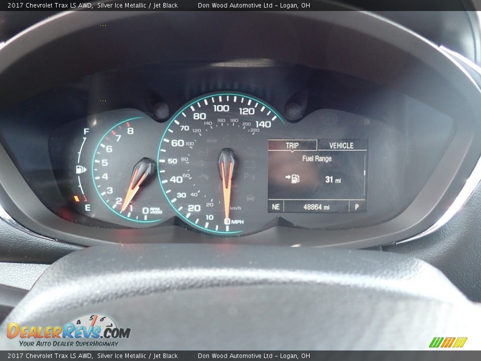 2017 Chevrolet Trax LS AWD Silver Ice Metallic / Jet Black Photo #21