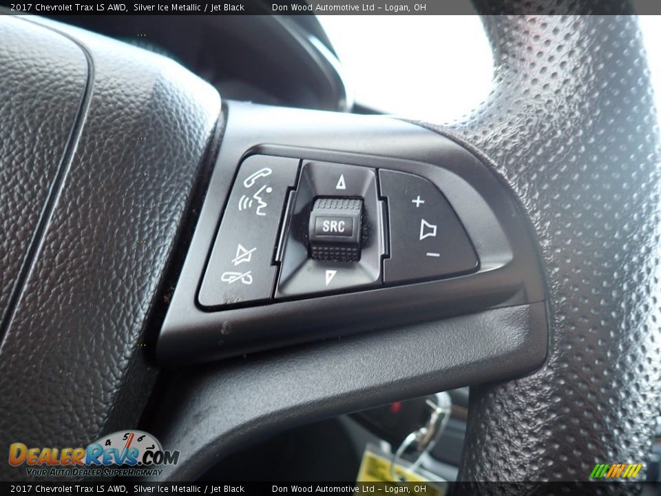 2017 Chevrolet Trax LS AWD Silver Ice Metallic / Jet Black Photo #24