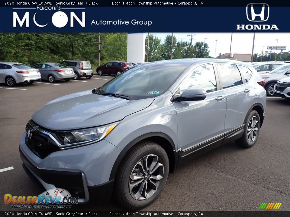 2020 Honda CR-V EX AWD Sonic Gray Pearl / Black Photo #1