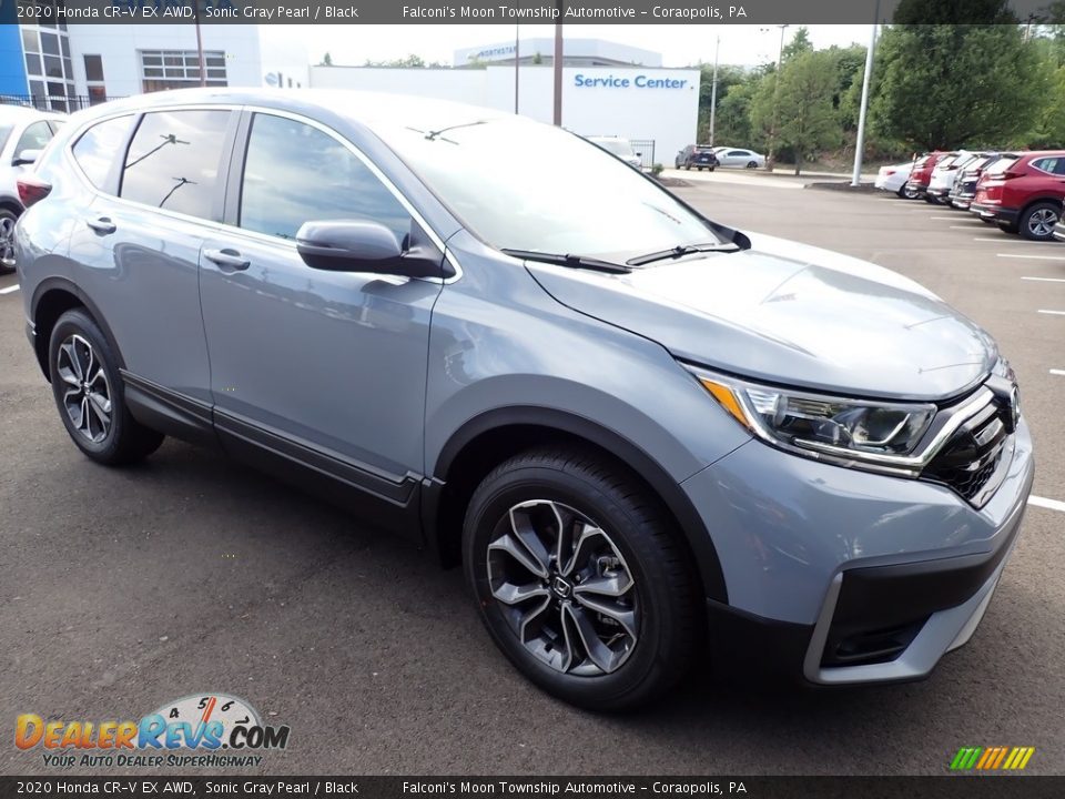 2020 Honda CR-V EX AWD Sonic Gray Pearl / Black Photo #6
