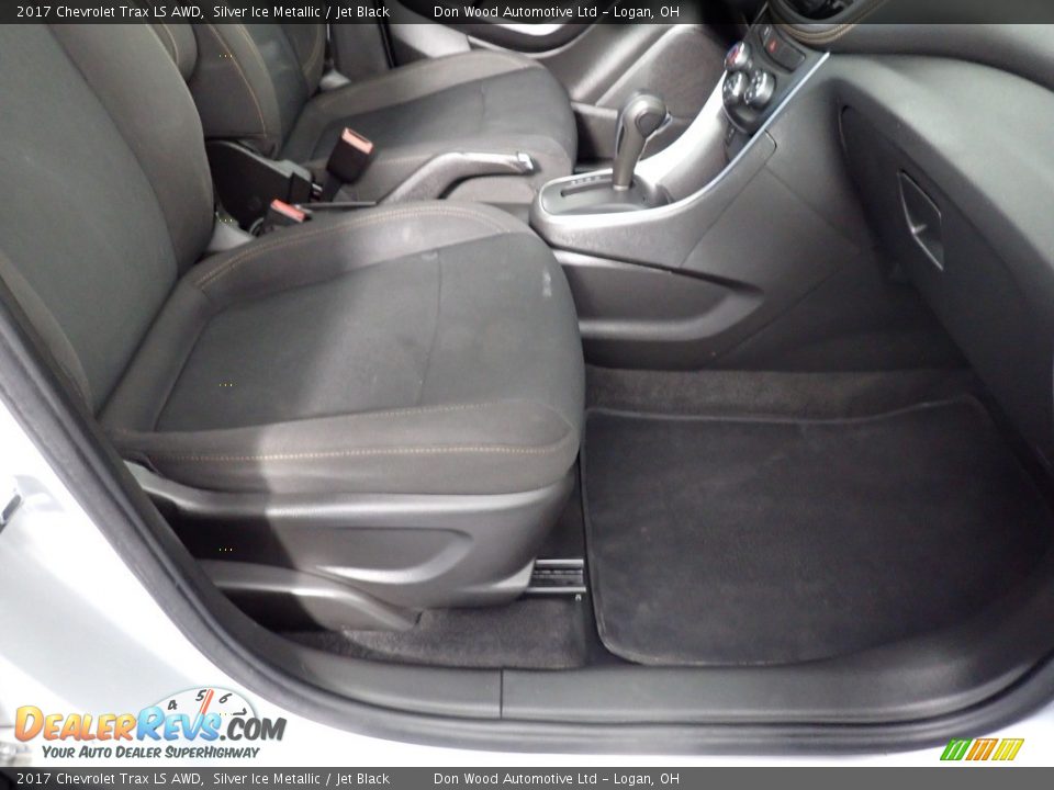 2017 Chevrolet Trax LS AWD Silver Ice Metallic / Jet Black Photo #36
