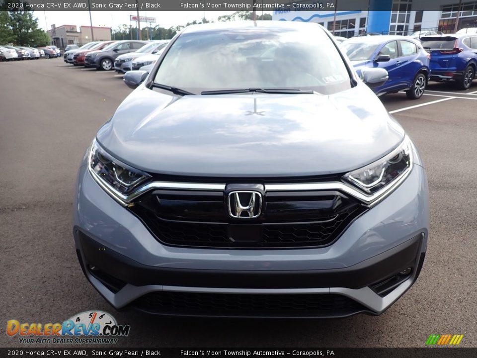 2020 Honda CR-V EX AWD Sonic Gray Pearl / Black Photo #7