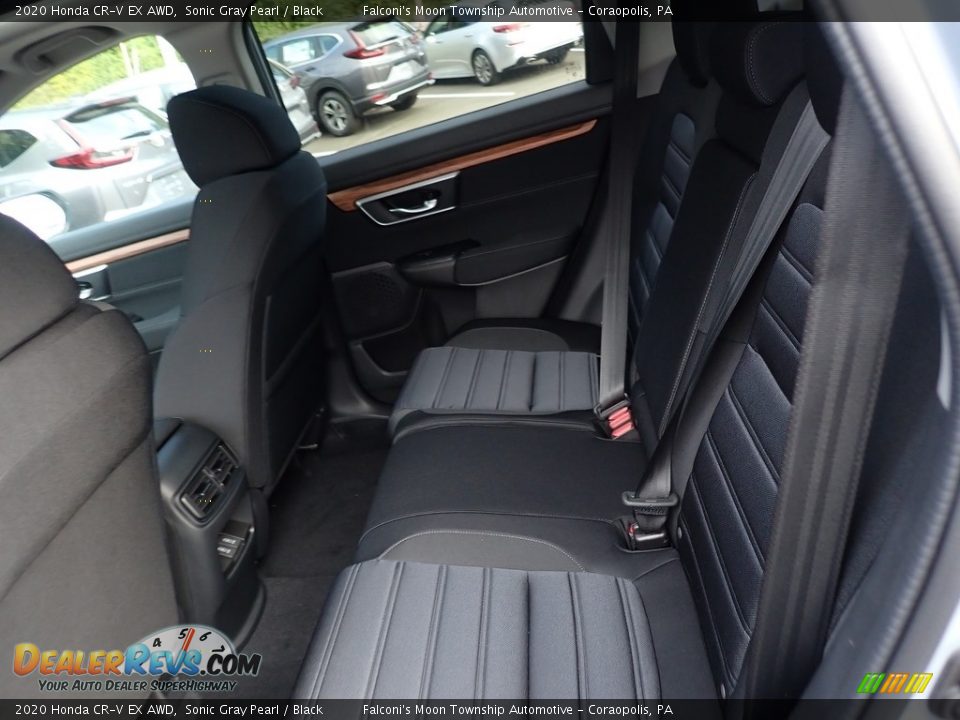 Rear Seat of 2020 Honda CR-V EX AWD Photo #9