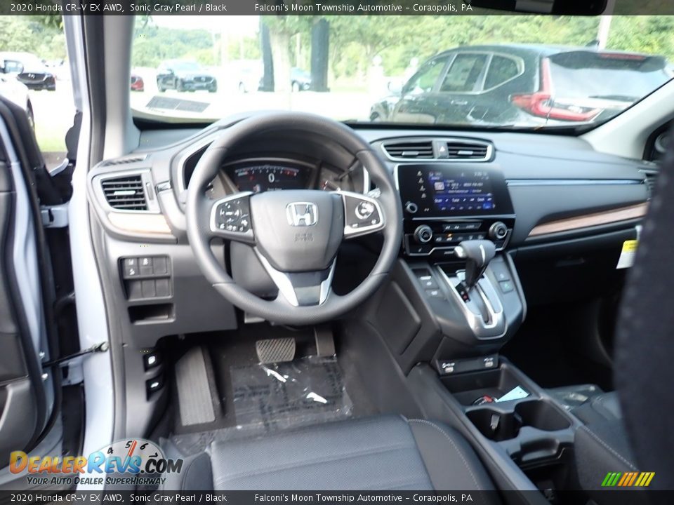 Front Seat of 2020 Honda CR-V EX AWD Photo #10