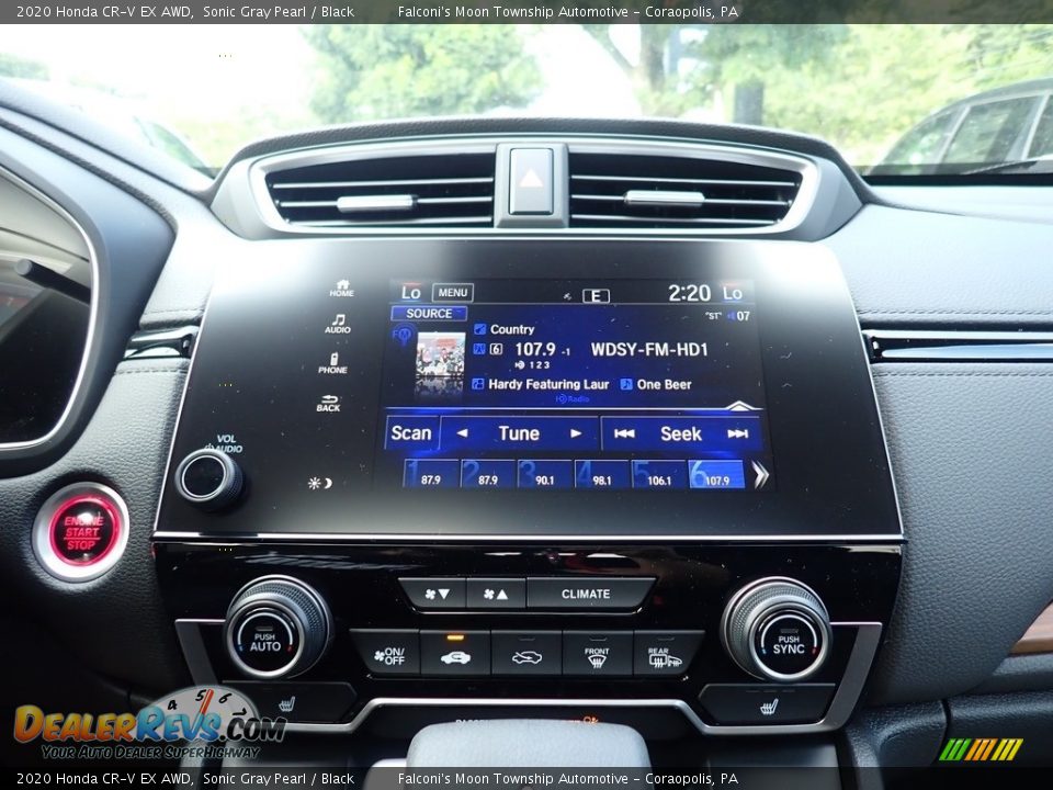 Controls of 2020 Honda CR-V EX AWD Photo #13