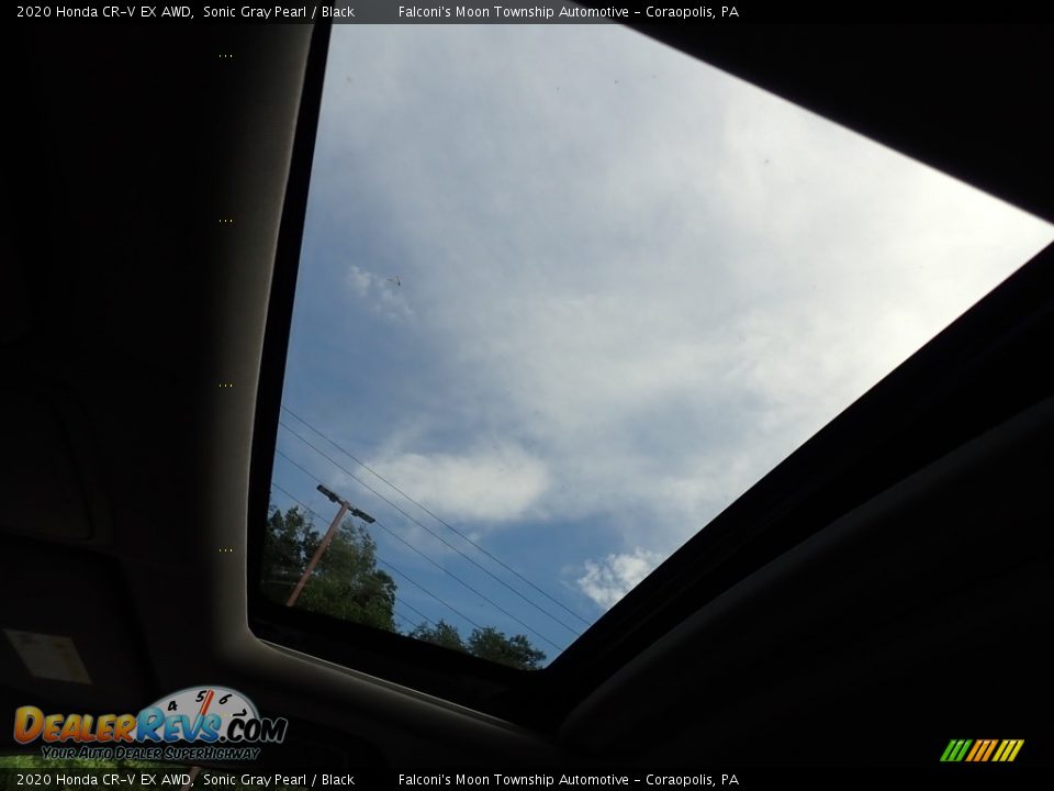 2020 Honda CR-V EX AWD Sonic Gray Pearl / Black Photo #14