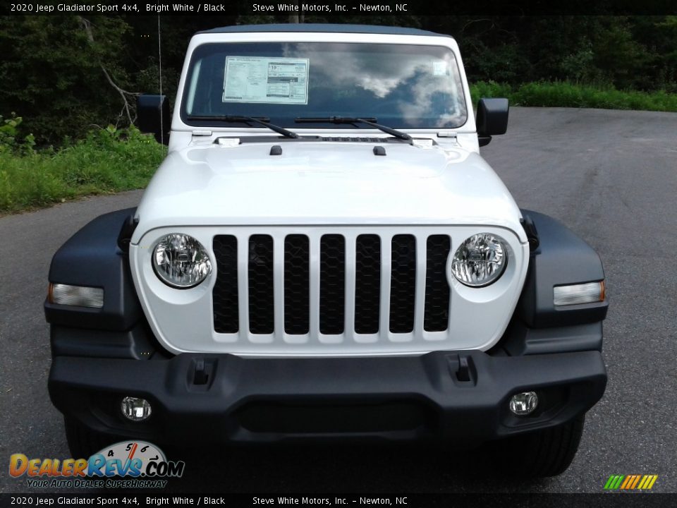 2020 Jeep Gladiator Sport 4x4 Bright White / Black Photo #3