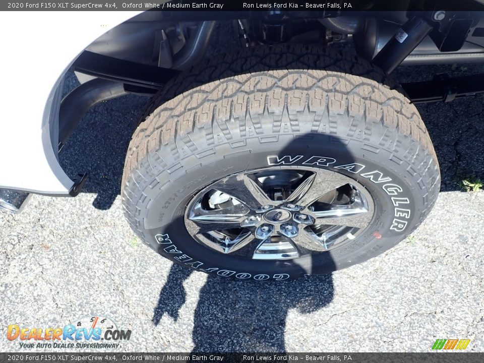 2020 Ford F150 XLT SuperCrew 4x4 Oxford White / Medium Earth Gray Photo #9