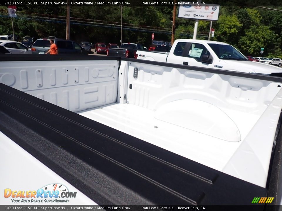 2020 Ford F150 XLT SuperCrew 4x4 Oxford White / Medium Earth Gray Photo #10