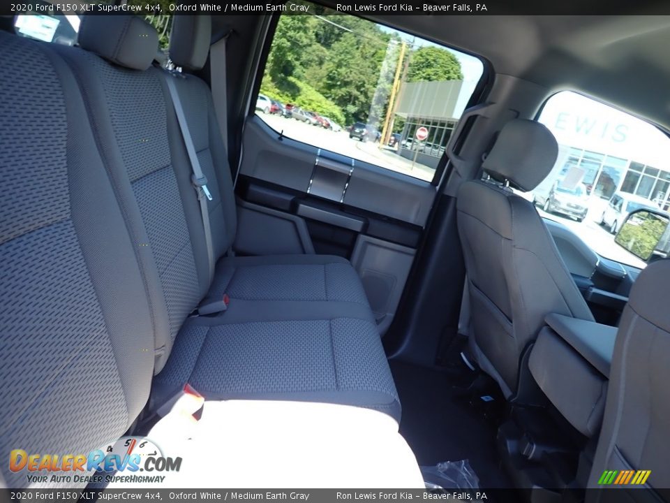 2020 Ford F150 XLT SuperCrew 4x4 Oxford White / Medium Earth Gray Photo #11