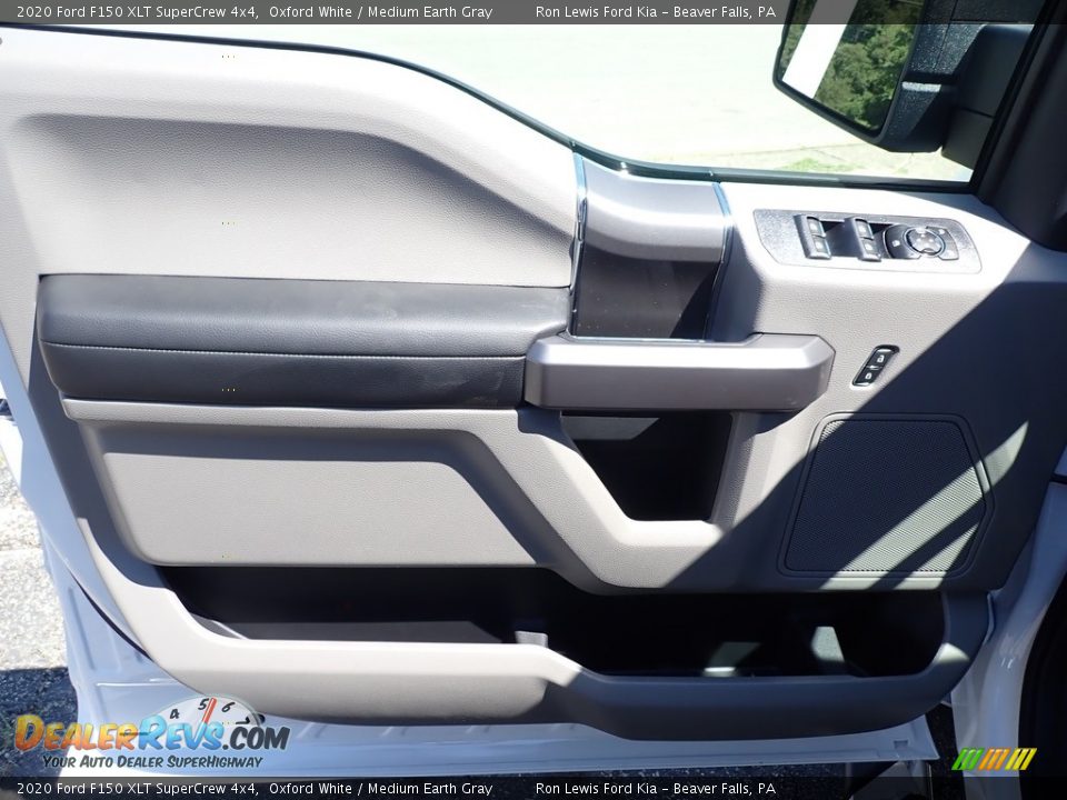 2020 Ford F150 XLT SuperCrew 4x4 Oxford White / Medium Earth Gray Photo #15