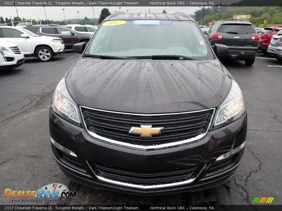 2017 Chevrolet Traverse LS Tungsten Metallic / Dark Titanium/Light Titanium Photo #3
