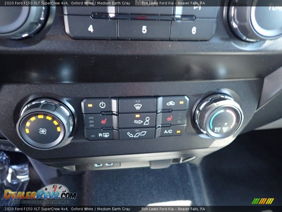 2020 Ford F150 XLT SuperCrew 4x4 Oxford White / Medium Earth Gray Photo #19