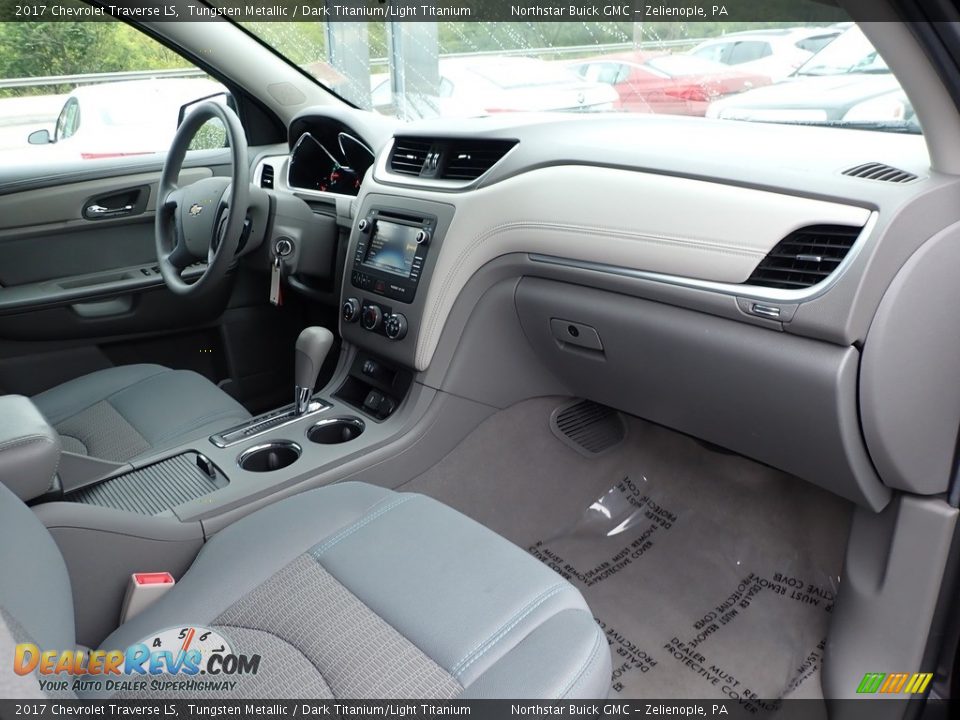 2017 Chevrolet Traverse LS Tungsten Metallic / Dark Titanium/Light Titanium Photo #6