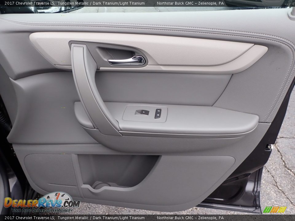 2017 Chevrolet Traverse LS Tungsten Metallic / Dark Titanium/Light Titanium Photo #7