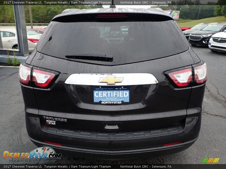 2017 Chevrolet Traverse LS Tungsten Metallic / Dark Titanium/Light Titanium Photo #10