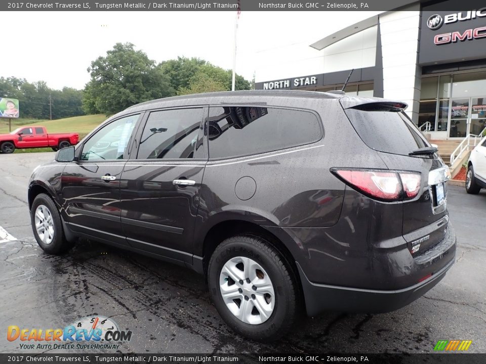 2017 Chevrolet Traverse LS Tungsten Metallic / Dark Titanium/Light Titanium Photo #12