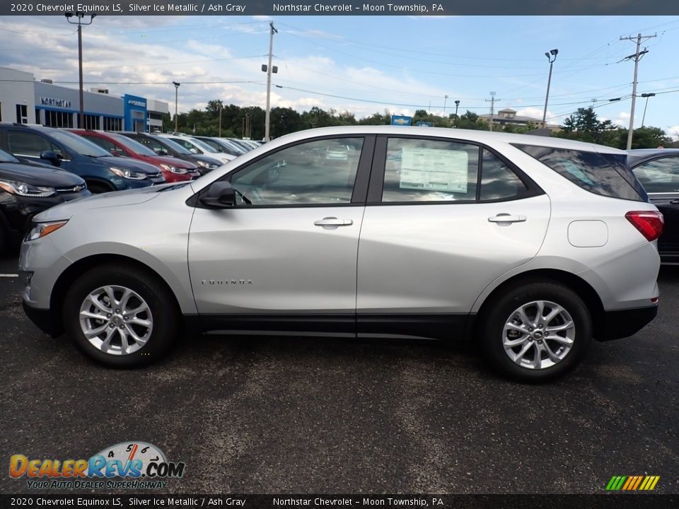 2020 Chevrolet Equinox LS Silver Ice Metallic / Ash Gray Photo #2