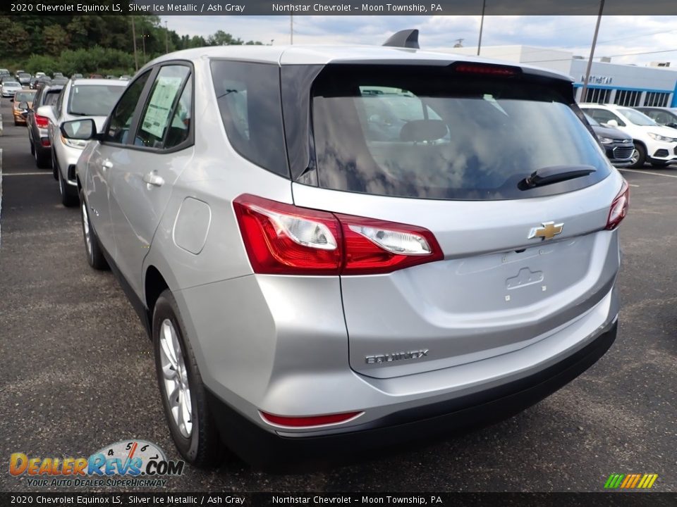 2020 Chevrolet Equinox LS Silver Ice Metallic / Ash Gray Photo #3