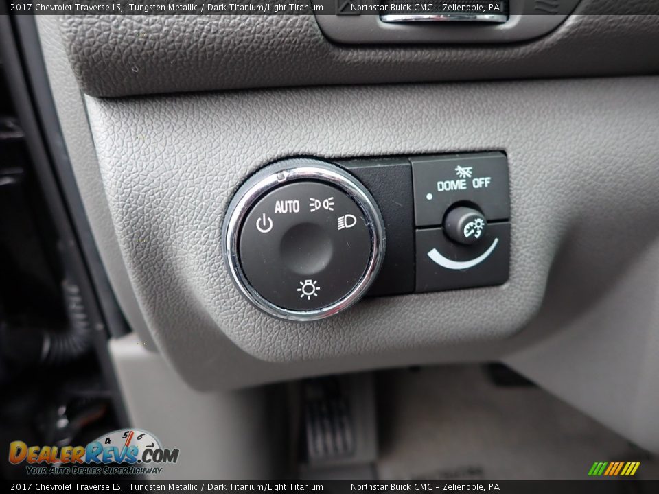 2017 Chevrolet Traverse LS Tungsten Metallic / Dark Titanium/Light Titanium Photo #17