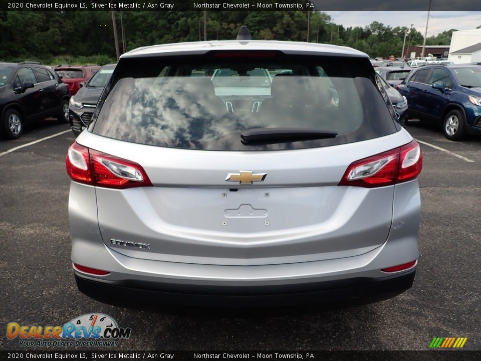 2020 Chevrolet Equinox LS Silver Ice Metallic / Ash Gray Photo #4