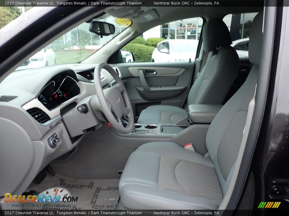 2017 Chevrolet Traverse LS Tungsten Metallic / Dark Titanium/Light Titanium Photo #18