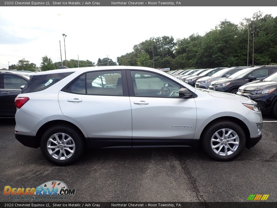 2020 Chevrolet Equinox LS Silver Ice Metallic / Ash Gray Photo #6