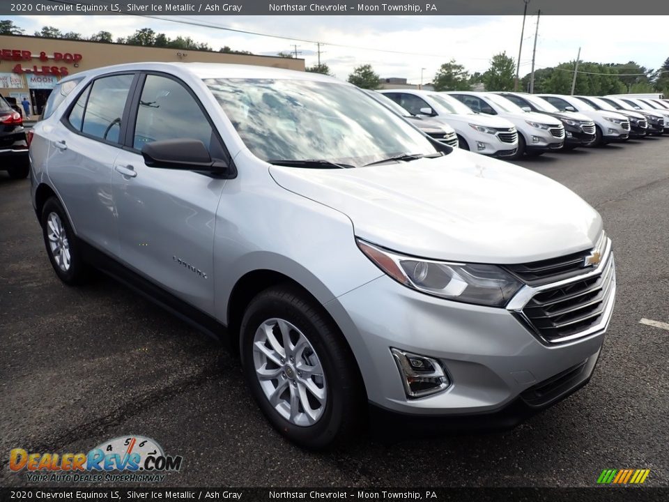 2020 Chevrolet Equinox LS Silver Ice Metallic / Ash Gray Photo #7